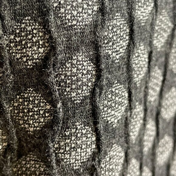 Vintage Pyramid Collection Art To Wear Boho Patchwork Top Xlarge 90s Knit Tunic - Picture 7 of 13